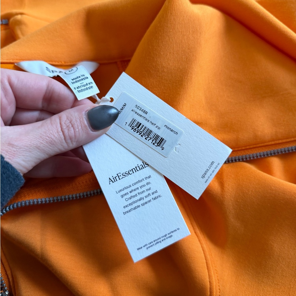 SPANX AirEssentials Half Zip Pullover Top NWT - image 9